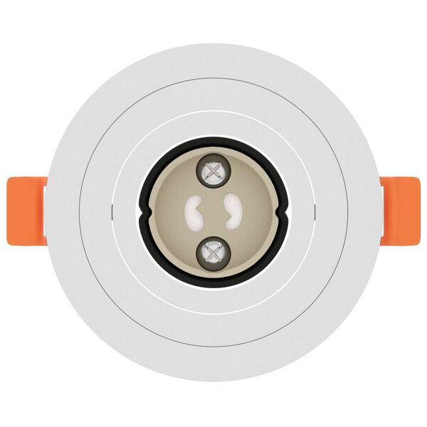 vidaXL Spotlights med spotlights 6 pcs Hvid 9 x 9 x cm Aluminium