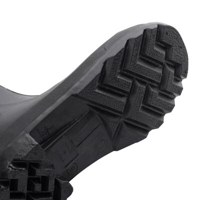 vidaXL gummistøvler med udtagelige strømper str. 42 PVC sort