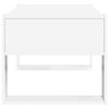 vidaXL Sofabord med opbevaring Hvid 92 x 53 x 45 cm Konstrueret tr&aelig;
