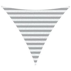 vidaXL Udend&oslash;rs Solsejl Lys Gr&aring; og Hvid 2 x 2 x 2 m