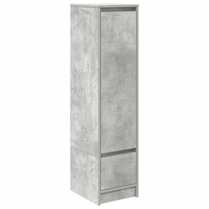 vidaXL h&oslash;jskab 29,5x34x119,5 cm konstrueret tr&aelig; betongr&aring;