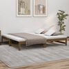 vidaXL daybed med udtræk 2x(90x190) cm massivt fyrretræ gyldenbrun