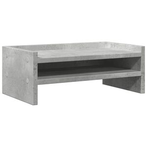 vidaXL sk&aelig;rmstander 42x24x16 cm konstrueret tr&aelig; betongr&aring;