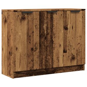 vidaXL sk&aelig;nk 90,5x30x70 cm konstrueret tr&aelig; antikt tr&aelig;look