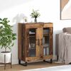 vidaXL Sideboard Gammelt tr&aelig; 69,5 x 34 x 90 cm Konstrueret tr&aelig;