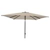 Madison parasol Corsica 200x250 cm ecrufarvet