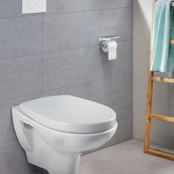 CORNAT toilets&aelig;de med soft-close PREMIUM 6 duroplast hvid