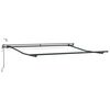 vidaXL Markiseramme Antracit 300 x 250 cm Aluminium