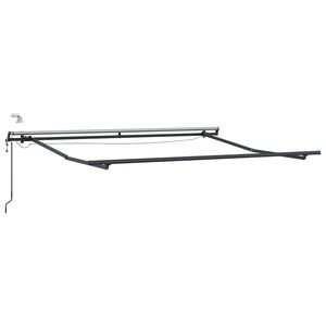 vidaXL Markiseramme Antracit 300 x 250 cm Aluminium