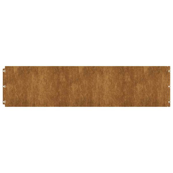 vidaXL plænekanter 20 stk. 25x103 cm fleksibelt vejrbestandigt stål