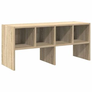 vidaXL skostativ stabelbar 89,5x30x40 cm sonoma-eg