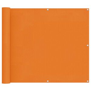 vidaXL Altan Sk&aelig;rm Orange 90 x 200 cm Oxford stof