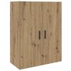 vidaXL Highboard Artisan Egetr&aelig; 69,5 x 34 x 180 cm Konstrueret tr&aelig;