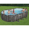 Bestway Power Steel swimmingpools&aelig;t 488x305x107 cm oval