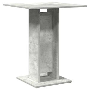 vidaXL bistrobord 60x60x75 cm konstrueret tr&aelig; betongr&aring;