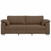 vidaXL Sofa 178cm Brun Stof
