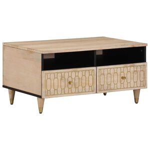 vidaXL sofabord 80x54x40 cm massivt mangotr&aelig;