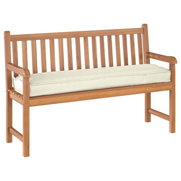 vidaXL Pude Creme 150 x 40 x 8 cm Oxford stof