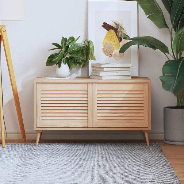 vidaXL skabsl&aring;ger 2 stk. 39,5x49,4 cm lameldesign massivt fyrretr&aelig;