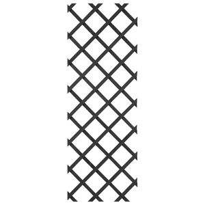 Nature espalier 50x150 cm træ antracitgrå