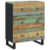 vidaXL sk&aelig;nk 60x33x75 cm massivt genbrugstr&aelig;