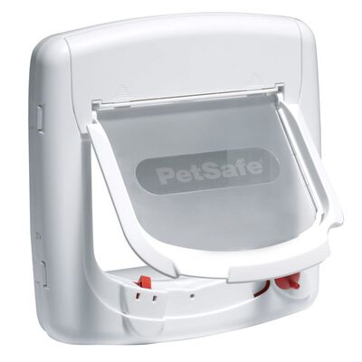 PetSafe magnetisk 4-vejskattelem Deluxe 400 hvid 5005