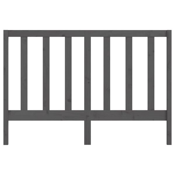 vidaXL sengeg&aelig;rde 141x4x100 cm massivt fyrretr&aelig; gr&aring;