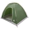 vidaXL Camping telt 2-personers Gr&oslash;n 185T Polyester med PU bel&aelig;gning