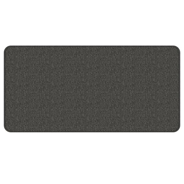 vidaXL tæppeløber 50x100 cm sisallook antracitgrå