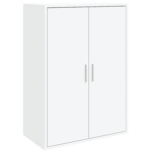 vidaXL skab 60x31x84 cm konstrueret tr&aelig; hvid