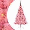 vidaXL Kunstig Forbelyst Juletr&aelig; med 150 LED'er Lyser&oslash;d 120 cm PVC