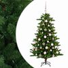 vidaXL Kunstig juletr&aelig; med kugler 120 cm 150 LED'er Varm hvid