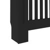 vidaXL radiatorskjuler 172x19x81,5 cm MDF sort
