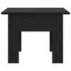 vidaXL Sofabord Sort eg 55 x 55 x 42 cm Konstrueret træ