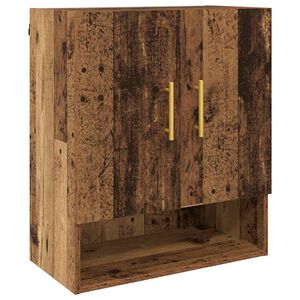 vidaXL V&aelig;gskab 60 x 31 x 70 cm Konstrueret tr&aelig; Gammelt tr&aelig;