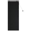 vidaXL Persienner Sort 55 x 160 cm 35 mm Massivt Paulownia Tr&aelig;