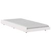 vidaXL Sengestel Hvid 90 x 190 cm Massiv fyrretr&aelig;