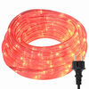 vidaXL Sejllys med 480 LED'er R&oslash;d 20 m PVC