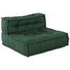 vidaXL Modulsofa 3 pcs Gr&oslash;n Stof