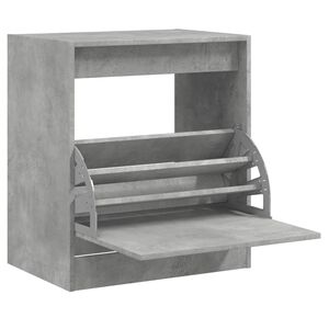 vidaXL skoreol 60x42x69 cm konstrueret tr&aelig; betongr&aring;