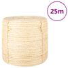 vidaXL reb 100 % sisal 6 mm 25 m