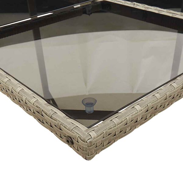 vidaXL spisebordss&aelig;t til haven 13 dele med hynder polyrattan gr&aring;