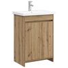 vidaXL Badev&aelig;relsesm&oslash;bel s&aelig;t Artisan-eg 61 x 40 x 84,5 cm