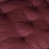 vidaXL Modulsofa 4 pcs Bordeaux Stof