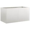 vidaXL plantekasse 80x40x40 cm rustfrit st&aring;l