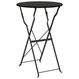 vidaXL Bistrobord Antracit &Oslash; 50 x 71 cm Pulverlakeret st&aring;l