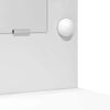 vidaXL Make-up Bord med skuffe Hvid 78.5 x 41 x 135 cm Konstrueret træ