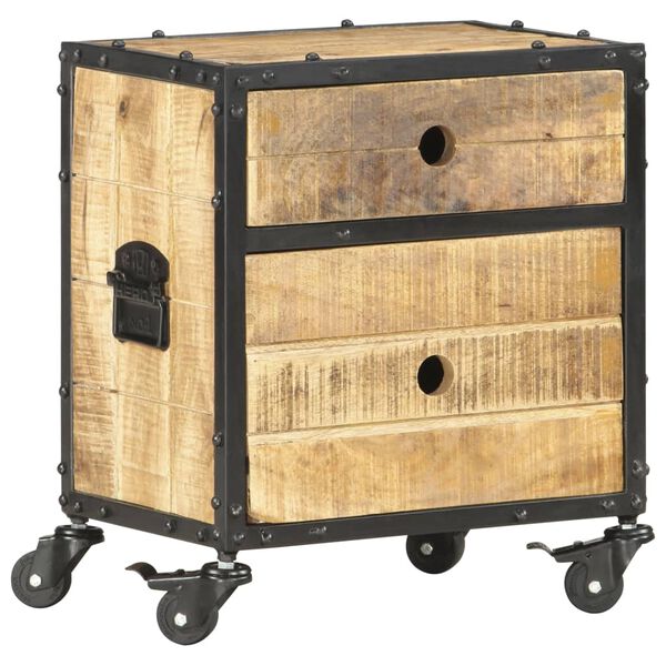 vidaXL sengebord 40x30x50 cm ru mangotr&aelig;