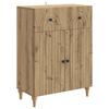 vidaXL Sideboard Artisan-eg 66 x 34,5 x 90 cm Konstrueret tr&aelig;