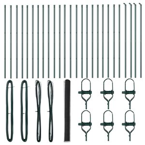 vidaXL Hegnsp&aelig;l Gr&aring;